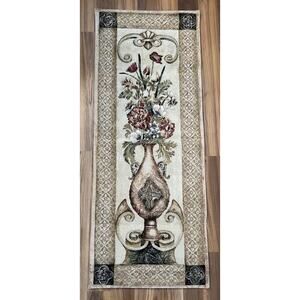 Edens Botanical I Floral Tapestry Wall Hanging 20x51.5 Contemporary Decor
